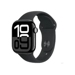 Apple Watch Series 10 46mm 4G Viền Nhôm Dây Cao Su Size M/L Đen MWY43SA/A