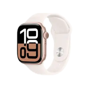 Apple Watch Series 10 46mm 4G Viền Nhôm Dây Cao Su Size M/L Hồng MWY73SA/A