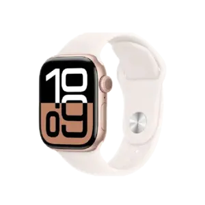 Apple Watch Series 10 46mm (GPS) Viền Nhôm Dây Cao Su Size M/L Hồng MWWU3SA/A