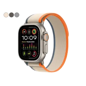 Apple Watch Ultra 2 LTE 49mm viền Titanium dây Trail size S/M