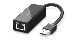 Bộ chuyển đổi USB 2.0 sang cổng mạng 10/100 Mbps Network Adapter, vỏ ABS Ugreen CR110 (20254)