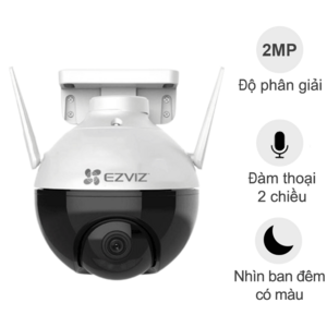 Camera IP Wifi ngoài trời Ezviz CS-C8C (2MP, AI, quay quét)