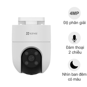  Camera IP Wifi ngoài trời Ezviz CS-H8C 2K+ (4MP, đàm thoại, quay quét, đêm full màu)