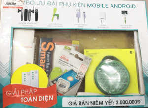 Combo phụ kiện Mobile Android 2.000.000đ