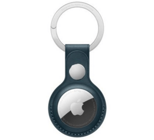 Dây đeo Apple AirTag Leather Key Ring Màu xanh Navy