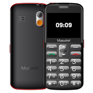 Điện thoại Masstel Fami P25 (Đen Đỏ)