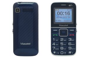 Điện thoại Masstel FAMI 12 4G Xanh Dương