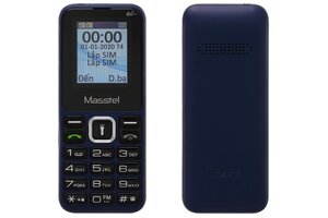 Điện thoại Masstel Izi 10 4G xanh dương