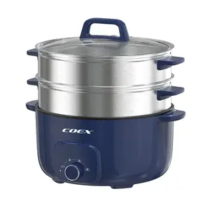 Lẩu điện đa năng 11.2 lít Coex CH-2120M (3 tầng)