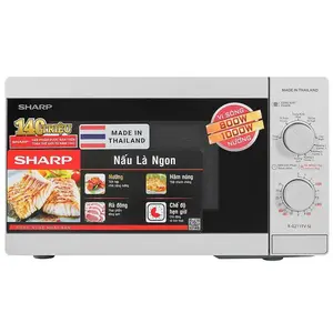 Lò vi sóng có nướng 21L Sharp R-G211TV-SL-Thailand