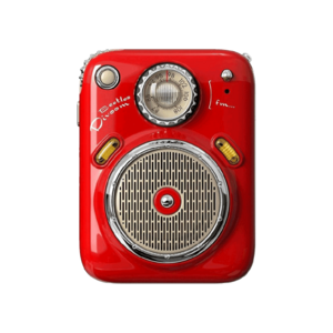 Loa Bluetooth Divoom - Beetles FM Red