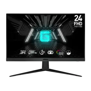 Màn hình gaming MSI G2412F(24 INCH, /FHD/RAPID IPS/180HZ/1MS, Adaptive-Sync/2*HDMI, 1*DP)