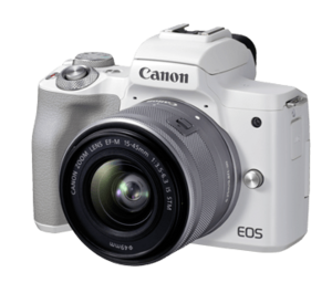 Máy Ảnh Canon EOS M50 Mark II (White)