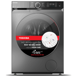Máy giặt lồng ngang Toshiba Inverter 9,5Kg TW-BK105G4V(MG)