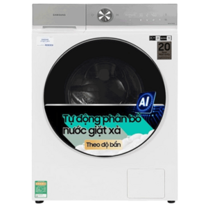 Máy giặt sấy Samsung Bespoke AI Inverter giặt 12 kilogam - sấy 8 kilogam WD12BB944DGHSV