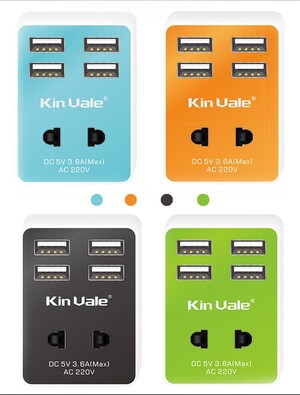 Ổ cắm điện tích hợp cổng USB Kin Vale KV503