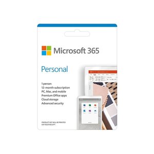Phần mềm Microsoft 365 Personal 32-bit/x64 All Languages 1YR Online (QQ2-00003) - Key điện tử 1 user - 5 thiết bị - Win/Mac