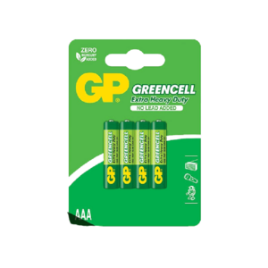 Pin đũa Greencell AAA GP24G-2U4 (vỉ 4 viên)