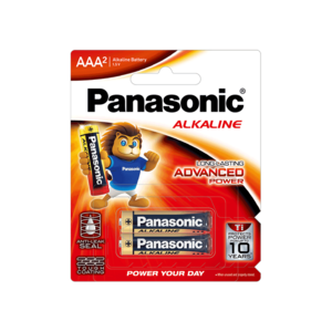Pin Panasonic Alkaline LR03T/2B(LR03T/2B-V) – 2 viên AAA/ vỉ