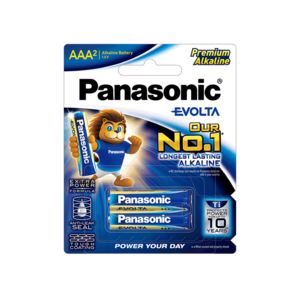 Pin Panasonic Evolta LR03EG/2B(LR03G/2B-V) - 2 viên AAA/ vỉ