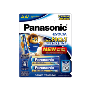 Pin Panasonic Evolta LR6EG/2B(LR6EG/2B-V) - 2 viên AA/ vỉ