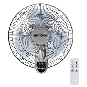 Quạt treo tường Nanoco NWF1612RC-G-điều khiển