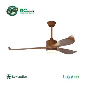 Quạt trần đèn hiệu Luxuryfan LuxAire - Curve CV563-DC-LED