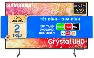 Smart Tivi Samsung 4K 55 inch 55DU7700 Crystal UHD