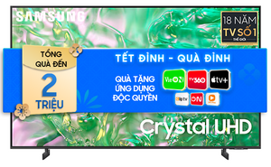 Smart Tivi Samsung 4K 55 inch 55DU8000 Crystal UHD