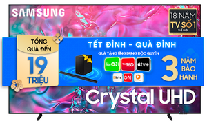 Smart Tivi Samsung 4K 98 inch 98DU9000 Crystal UHD