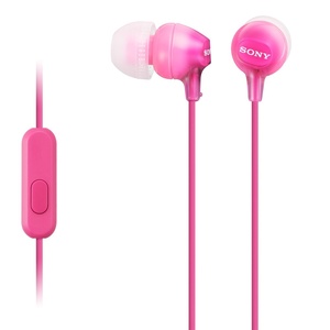 Tai nghe nhét tai Sony MDR-EX15APPIZE màu hồng (Có Micro)
