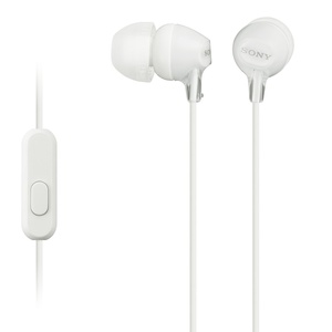 Tai nghe nhét tai Sony MDR-EX15APWZE màu trắng (Có Micro)
