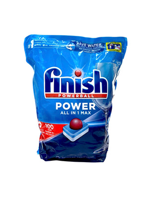 Viên rửa bát Finish Power All In One max túi 100 viên